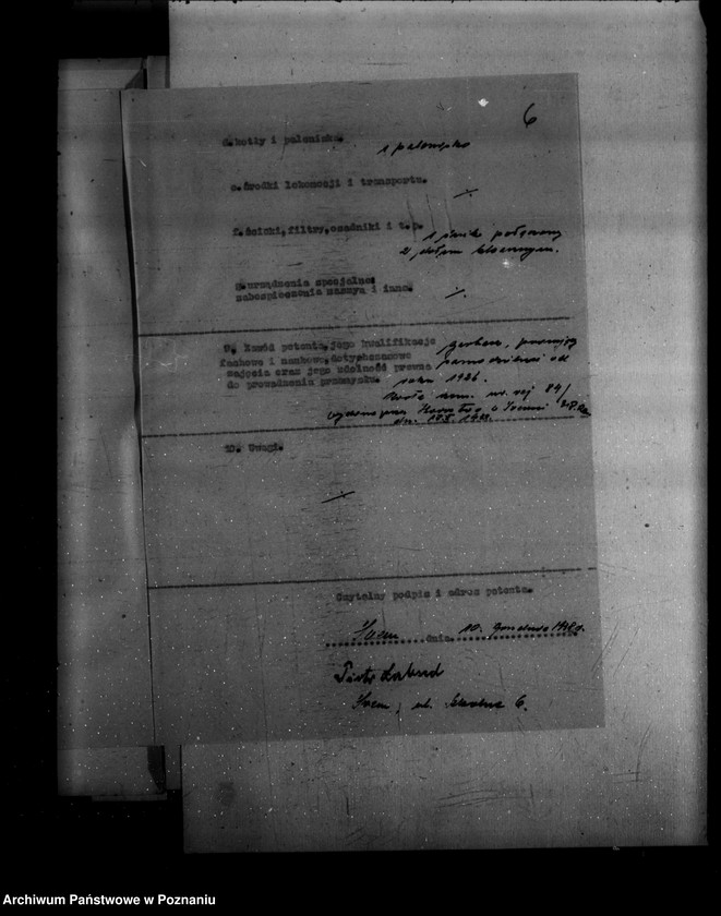 image.from.unit.number "/Projekt urządzenia zakładu przemysłowego /garbarni/ P. Labuda w Śremie/"