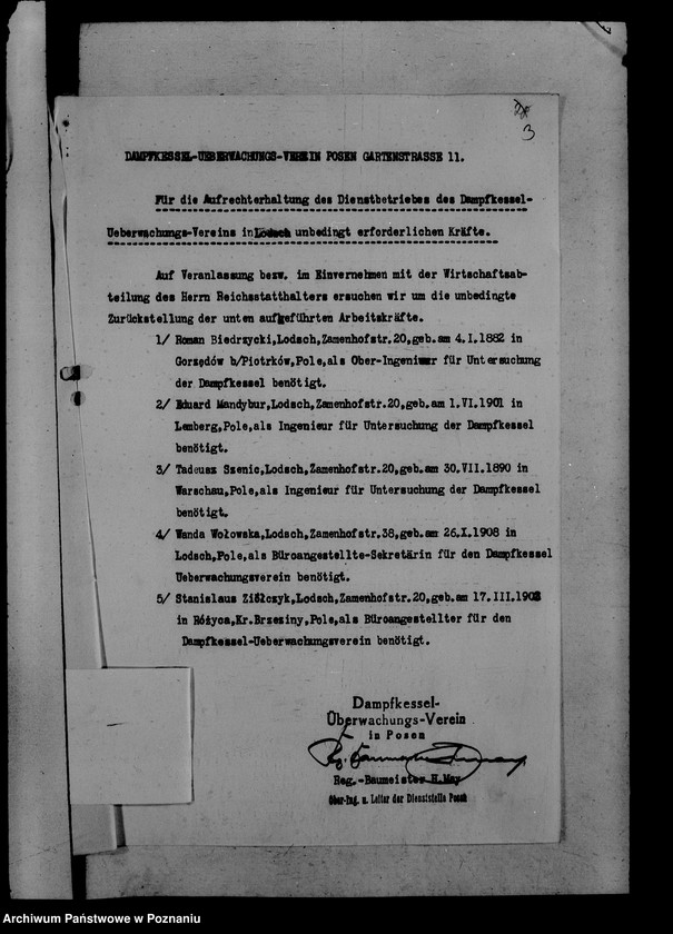 Obraz 7 z jednostki "Technischer Überwachungsverein - Posen"