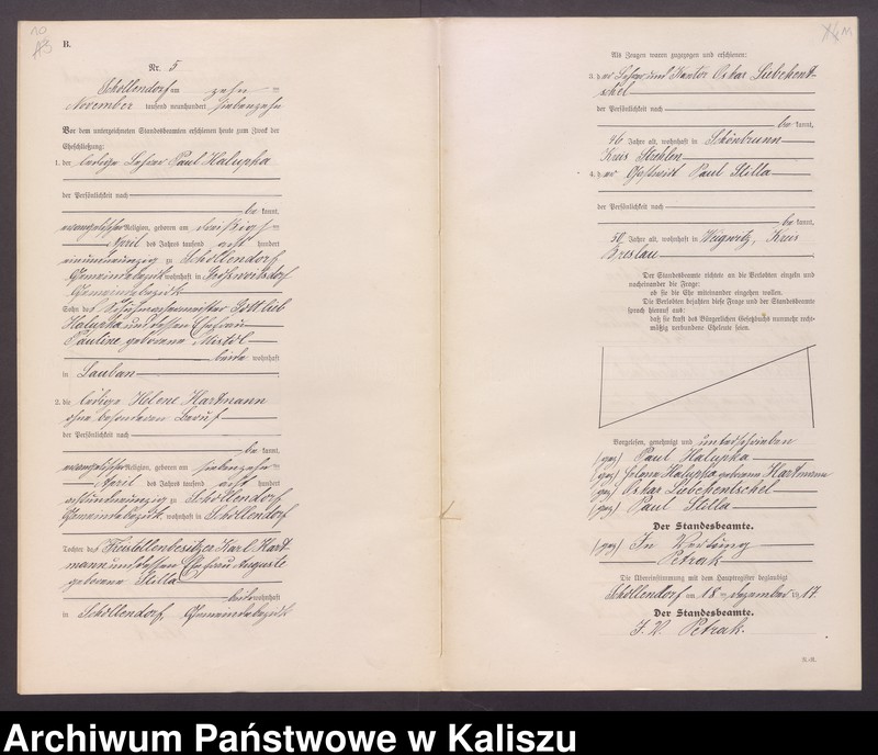 Obraz 9 z jednostki "[Księga małżeństw]"