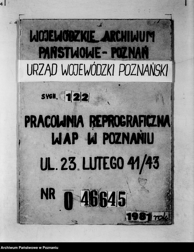 Obraz 1 z jednostki "Zbiór ogólników i zarządzeń Ministerstwa Spraw Wewnętrznych"