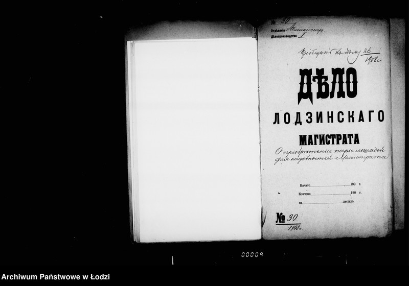 Obraz 17 z jednostki "O priobretenji lošasadej dlja razezdov vysokopostavlenych lic a takže sbrui i drugich prinadležnostej"