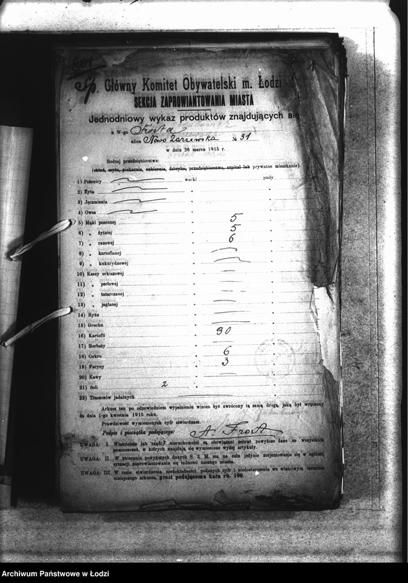 Obraz 4 z jednostki "Jednodniowy spis żywności"