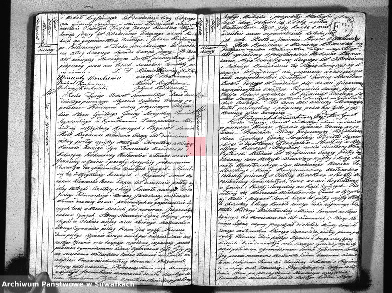 image.from.unit.number "Akta urzędnika stanu cywilnego gminy y parafii sereyskiey zaślubionych od dnia 1-go january 1817 do ostatniego grudnia tegoż roku"