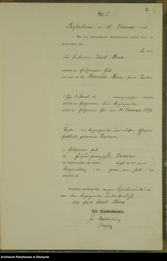 image.from.unit.number "Sterbe-Haupt-Register Nr 1 - 14"