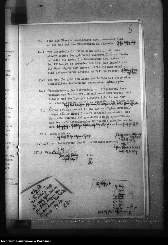 Obraz 10 z jednostki "Konferencje z kierownikami działów w sprawie podziału czynności i obiegu pism w urzędzie"