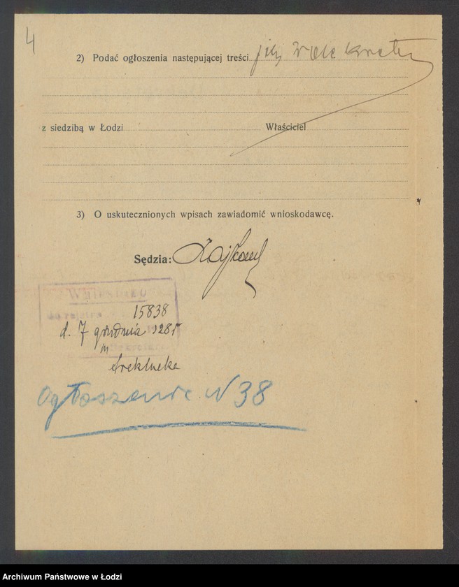 Obraz 6 z jednostki "Icek Lajbowicz – sprzedaż ryb"