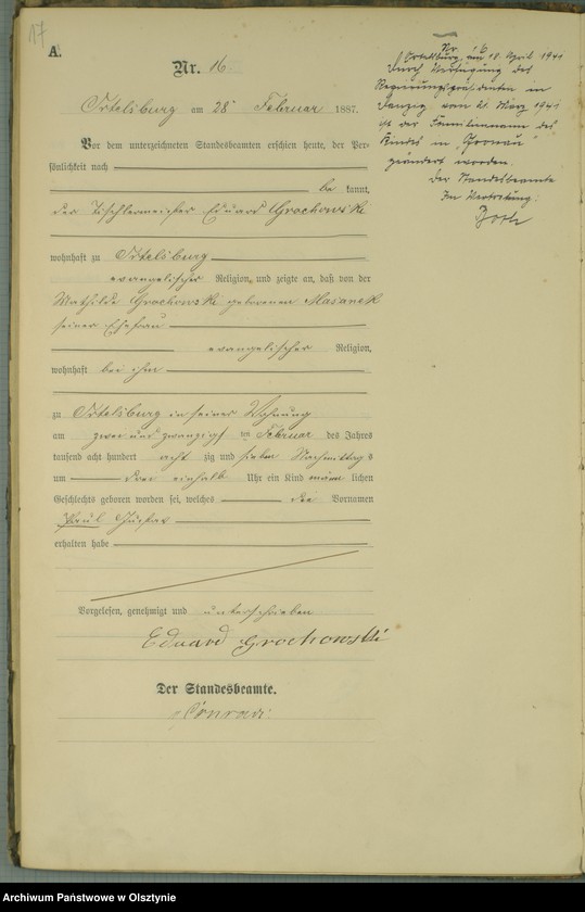 image.from.unit.number "Geburts-Haupt-Register Nr 1 - 106"