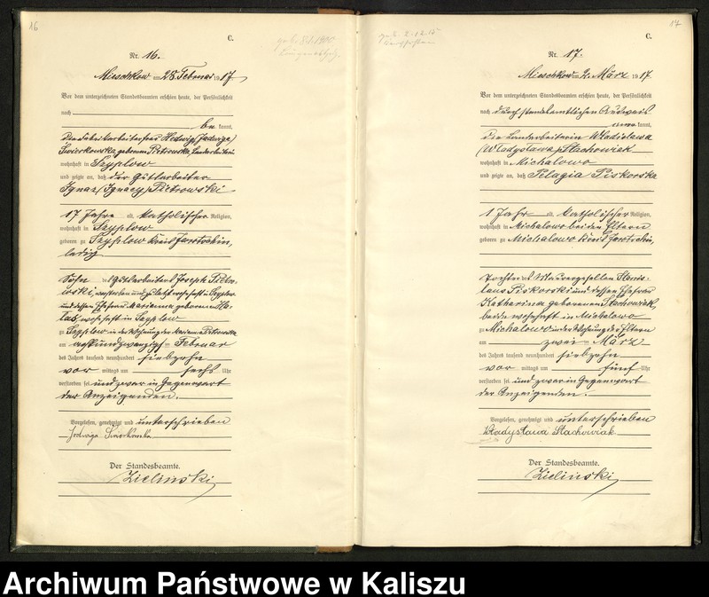 Obraz 12 z jednostki "Księga miejscowa zgonów"