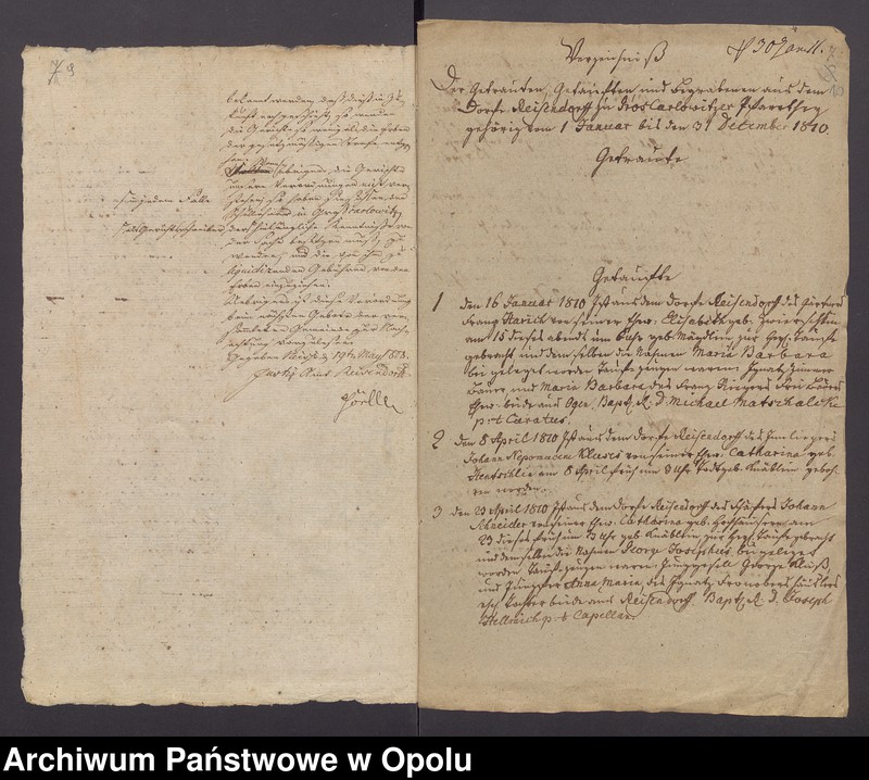 image.from.unit.number "[Duplikaty ksiąg metrykalnych parafii rzymskokatolickiej w Karłowicach Wielkich dotyczące miejscowości Rusinowice: zgony 1805; chrzty i zgony 1810, 1838, 1839; chrzty 1840]"
