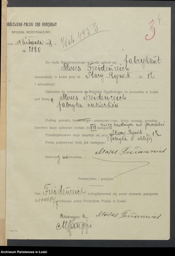 Obraz 6 z jednostki "Moses Freidenreich- fabryka cukierków"