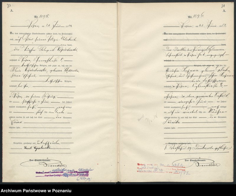 Obraz 13 z jednostki "Księga miejscowa urodzeń"