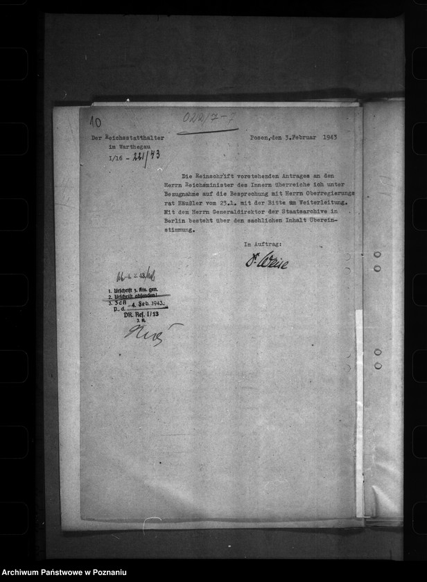 Obraz 14 z jednostki "Archivverwaltung"