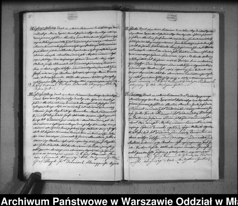 image.from.unit.number "Akta urodzeń, małżeństw i zgonów"
