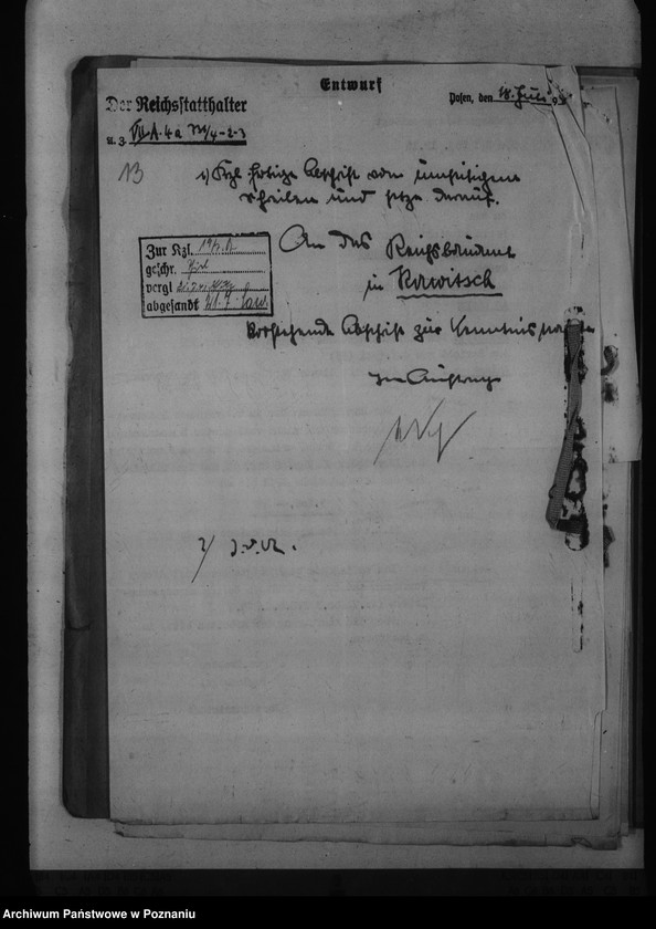 Obraz 17 z jednostki "Amtsgericht Schmückert - Bojanowo"