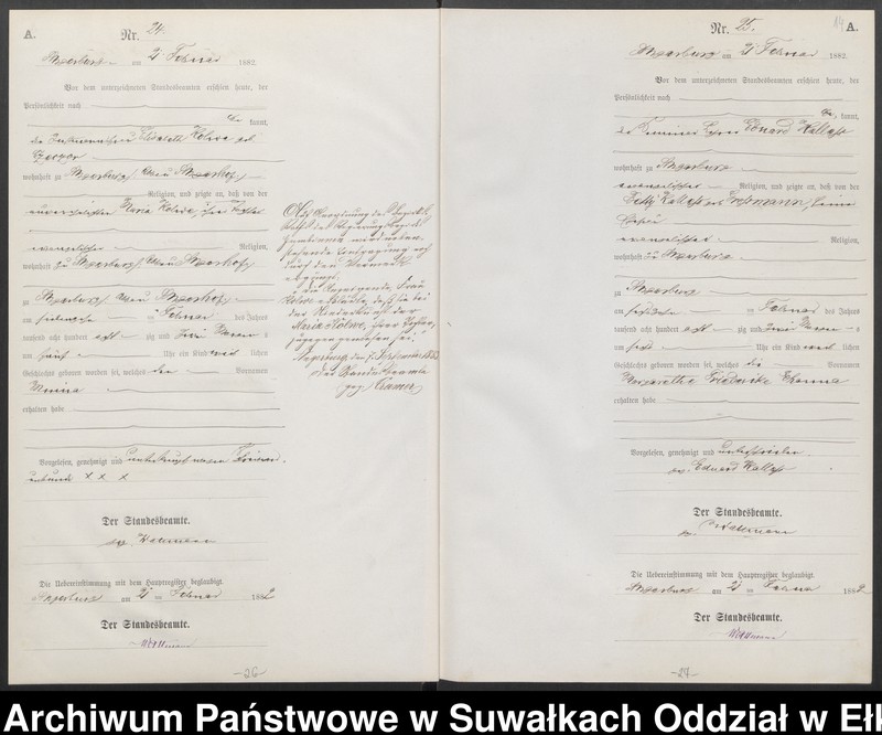 image.from.unit.number "Geburts-Neben-Register des Preussischen Standes-Amtes Angerburg Kreis Angerburg"