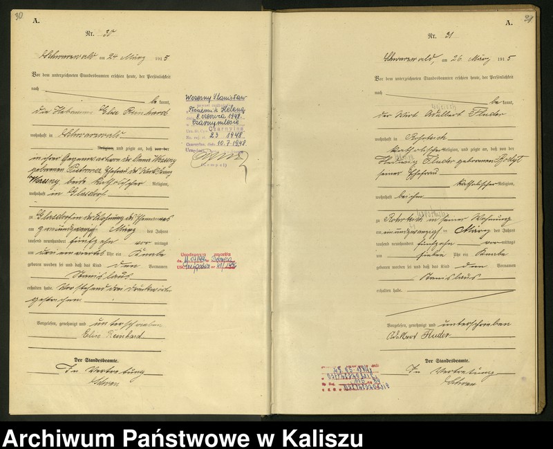 Obraz 19 z jednostki "[Księga urodzeń]"