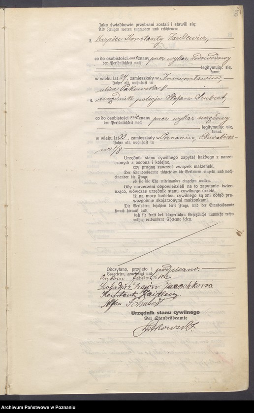 Obraz 5 z jednostki "Księga miejscowa małżeństw tom III [Rejestr główny małżeństw]"