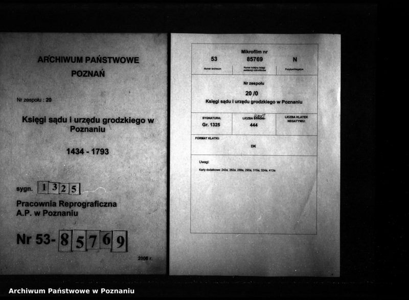 Obraz 1 z jednostki "Decreta officii [inducta]"