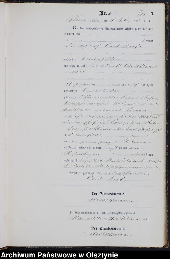 image.from.unit.number "Sterbe-Neben-Register Nr 1 - 115"