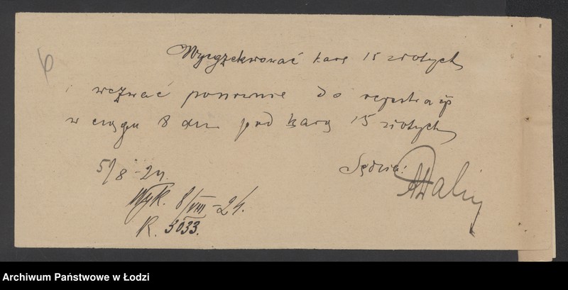 Obraz 8 z jednostki "Lejzer Wajnsberg- sprzedaż towarów spożywczych"