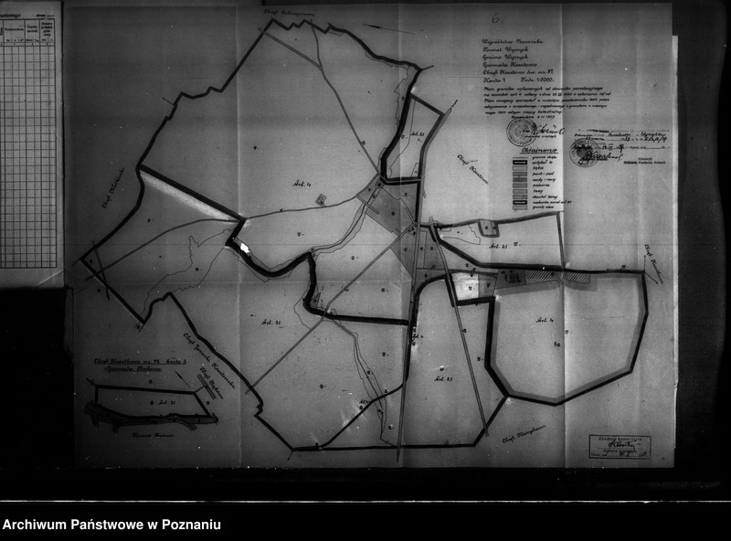 Obraz 12 z jednostki "Rejestr pomiarowy wyłączeń z art. 4 i 5 ustawy o reformie rolnej z majątku Kosztowo powiatu wyrzyskiego"