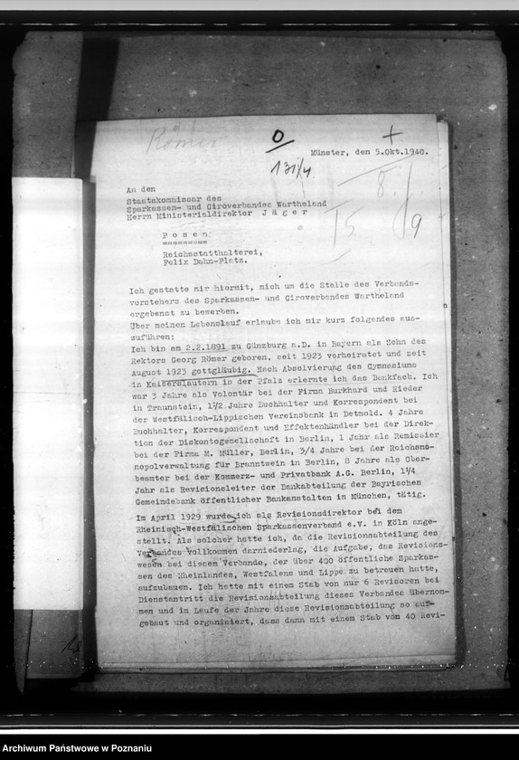 Obraz 13 z jednostki "Sparkassen und Giroverband Wartheland"