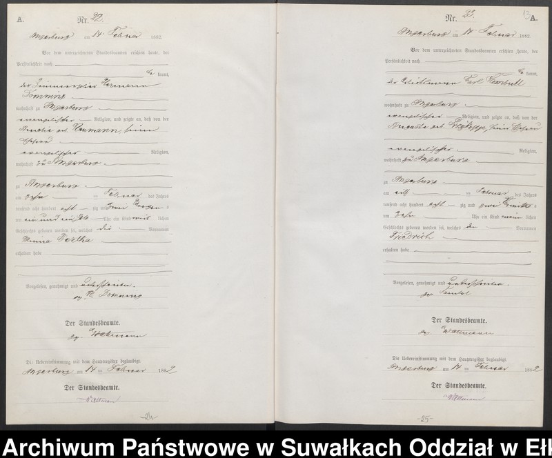 image.from.unit.number "Geburts-Neben-Register des Preussischen Standes-Amtes Angerburg Kreis Angerburg"