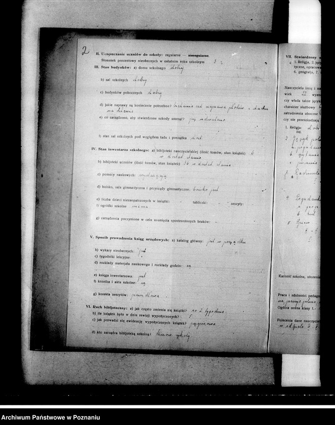 Obraz 6 z jednostki "Szkoła Powszechna Niałek Wielki, powiat Wolsztyn"