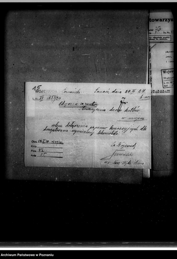 Obraz 19 z jednostki "Młyn parowy w Grabowie Królewskim własność Wilkoszewski  nr woj. 14"