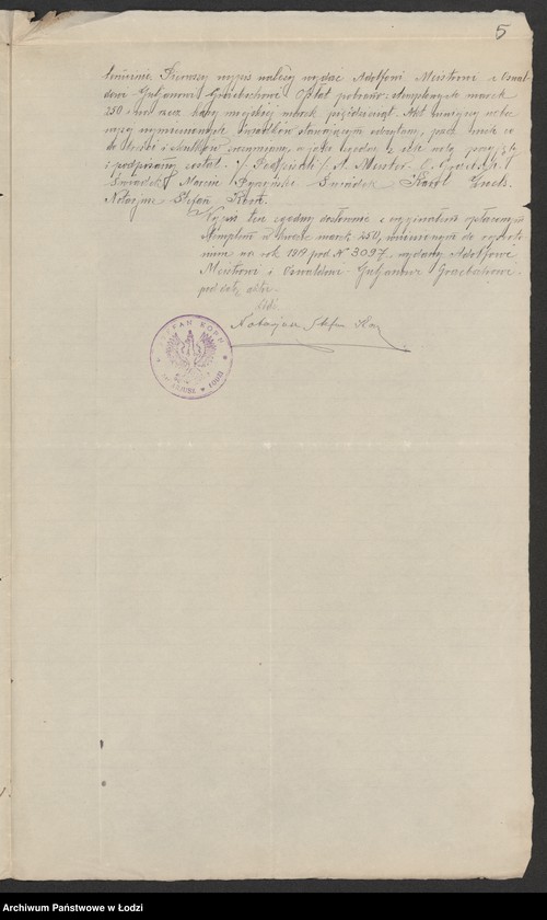 Obraz 7 z jednostki "Adolf Meister i S-ka- warsztaty elektrotechniczne i biuro instalacyjne"