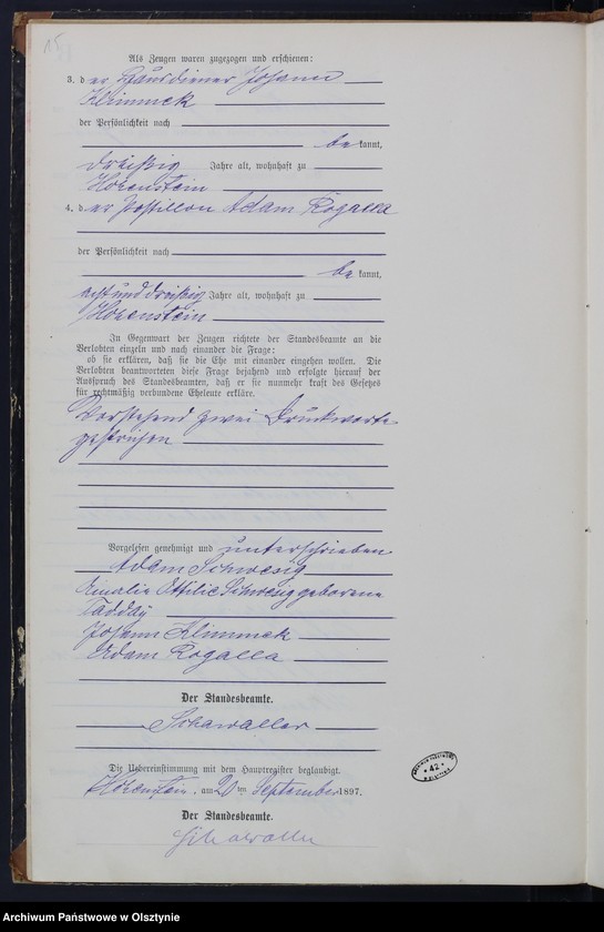 image.from.unit.number "Heiraths-Neben-Register Nr 1 - 11"