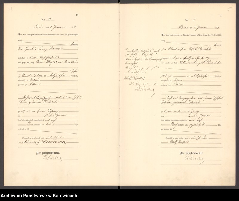 image.from.unit.number "Księga zgonów nr 1-557"