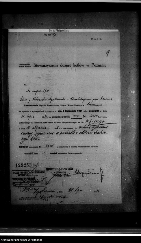 Obraz 5 z jednostki "Majętność Chwalibogowo powiat wrzesiński własność A. Myszkowski nr woj. kotła 1718"