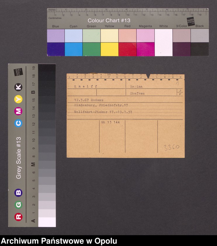 Obraz 3 z jednostki "[Kneiff Regina, ur. 12.03.1867 Rudnau]"