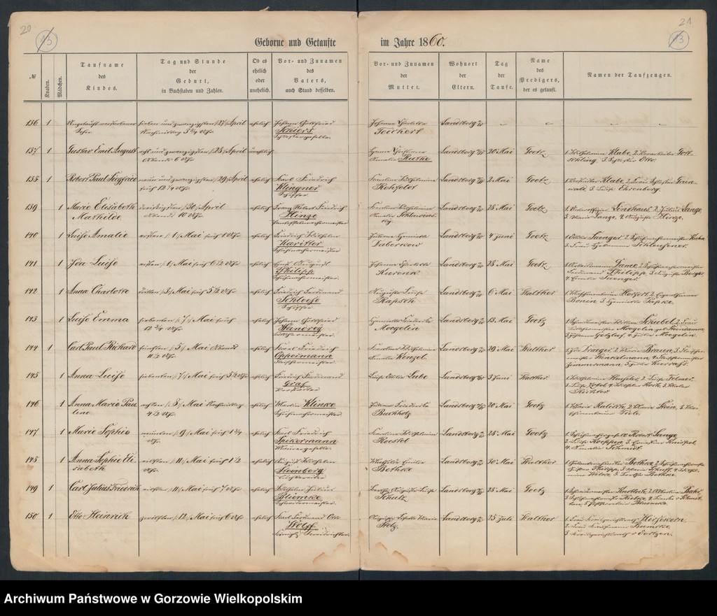 image.from.unit.number "Duplikate der Hauptkirche zu Landsberg an der Warthe (zawiera też księgę zgonów Konkordien Kirche z 1860 r.)"