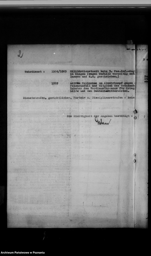 Obraz 6 z jednostki "Personalakten der Landräte und deren Vertreter"