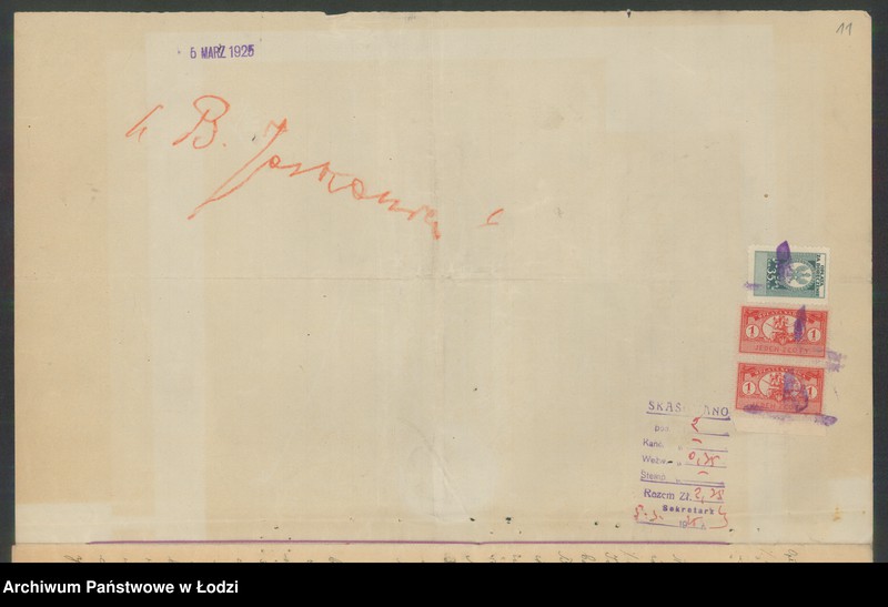 Obraz 13 z jednostki "Benjamin- Lajb Jaskowicz- pończoszarnia"