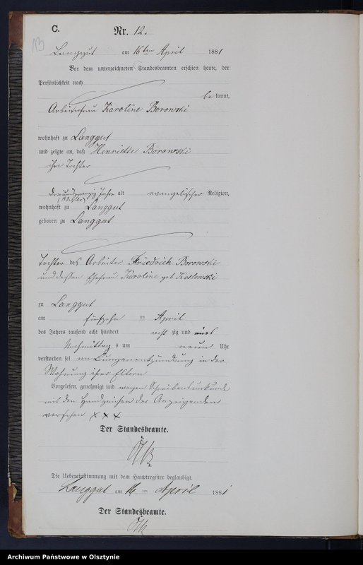 image.from.unit.number "Sterbe-Neben-Register Nr 1 - 25"
