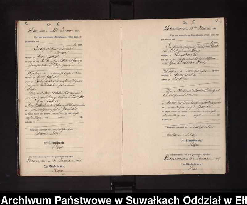 image.from.unit.number "Sterbe-Neben-Register des Preussischen Standes-Amtes Widminnen Kreis Loetzen"