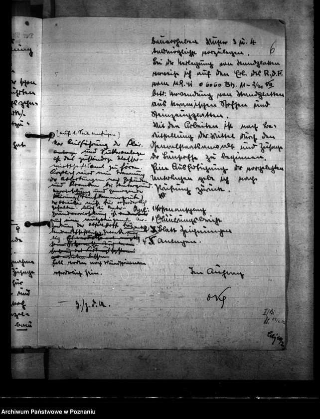 Obraz 10 z jednostki "Einrichtung einer Tbc - Abteilung für lungenkranke, polnische Strafgefangene im früheren Kloster Görchen (Miejska Górka)"