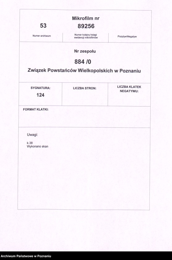 Obraz 2 z jednostki "Krotoszyn - akta delegata powiatowego."