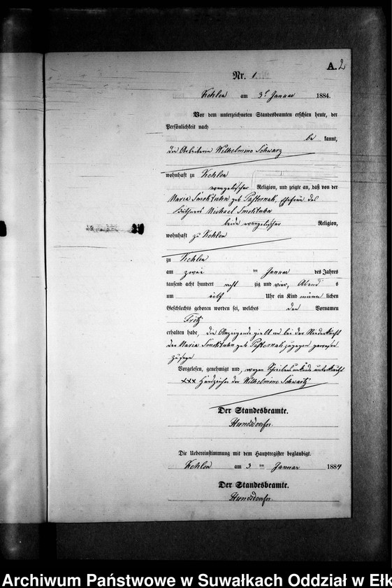 image.from.unit.number "Geburts-Neben-Register des Preussischen Standes-Amtes Kehlen Kreis Angerburg"