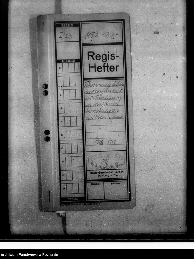 Obraz 4 z jednostki "Verordnung über die Strafbarkeit der Beteiligung an strafbaren Handlungen von Polen und Juden"