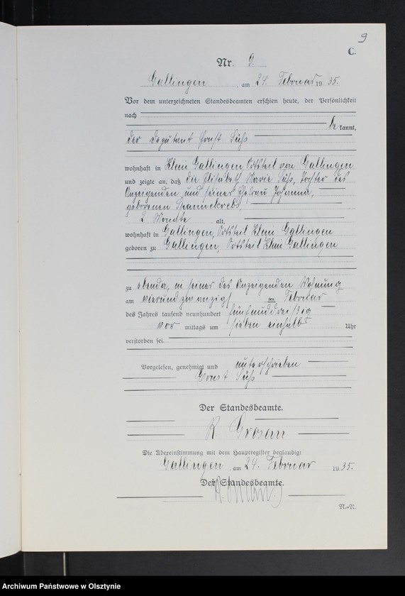 image.from.unit.number "Sterbe-Neben-Register Nr 1 - 26 [ Księga zgonów - wtóropis ]"