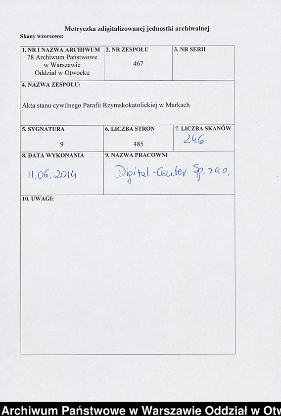 image.from.unit.number "Akta urodzeń, małżeństw i zgonów"