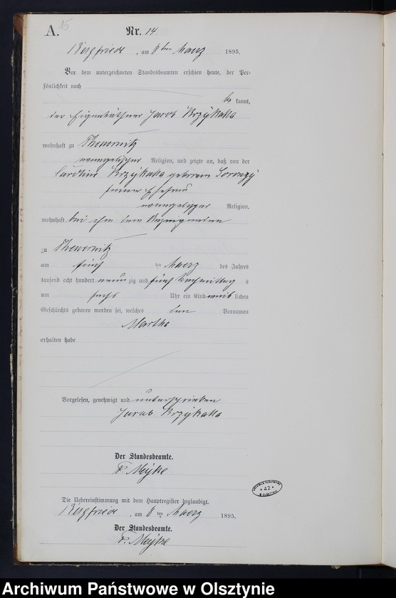 image.from.unit.number "Geburts-Neben-Register Nr 1 - 62"