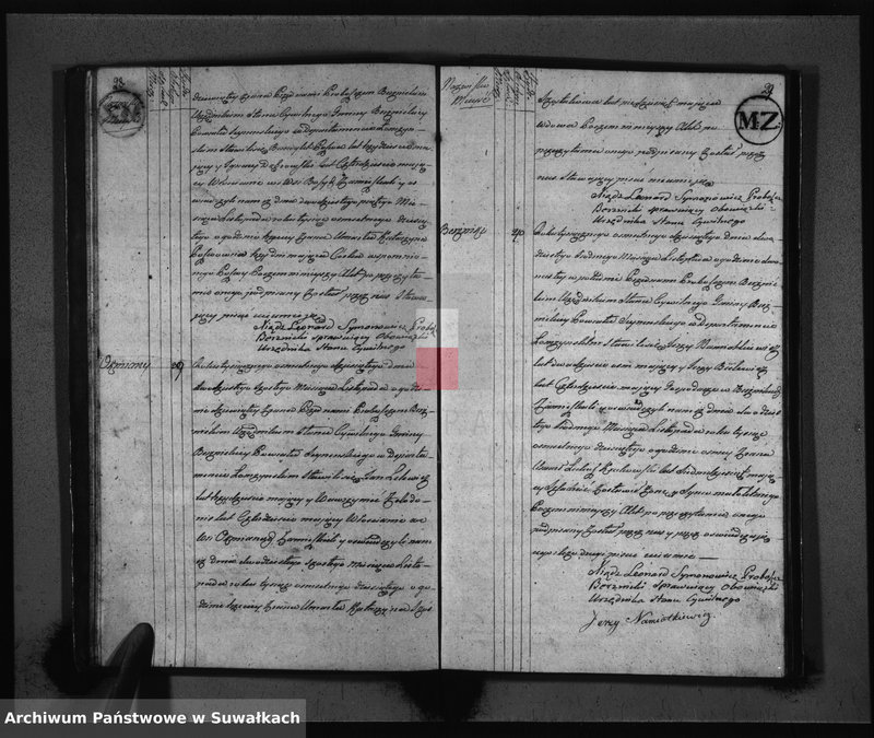 image.from.unit.number "Akta Zeszłych Gminy Berznickiey od 1 Maja 1810 Ru do 8 XII 1811 r."