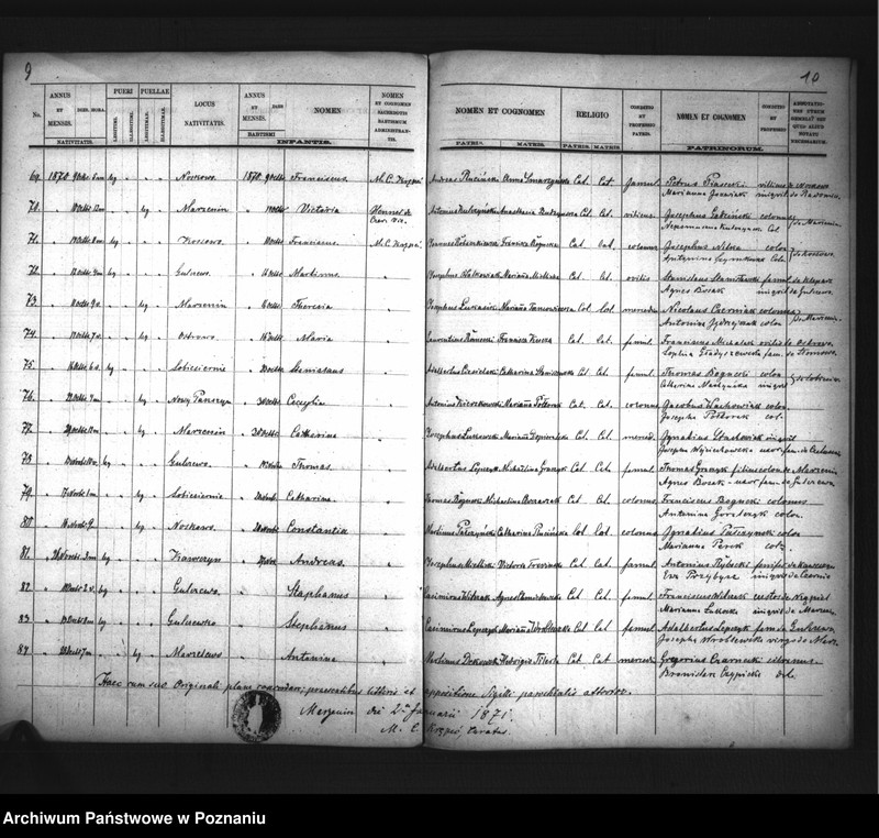 Obraz 6 z jednostki "Duplicatus libri baptisatorum"