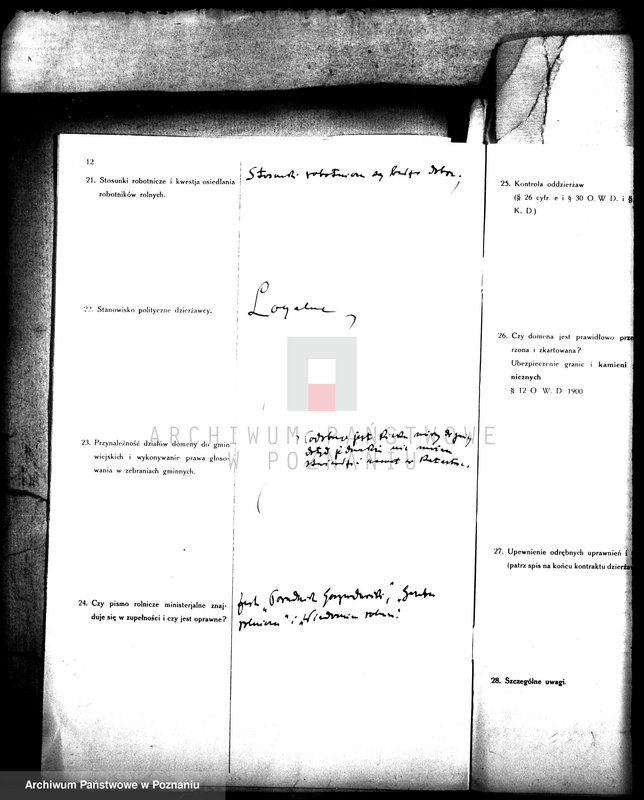 Obraz 16 z jednostki "Rewizje majątku państwowego Rgielsko"