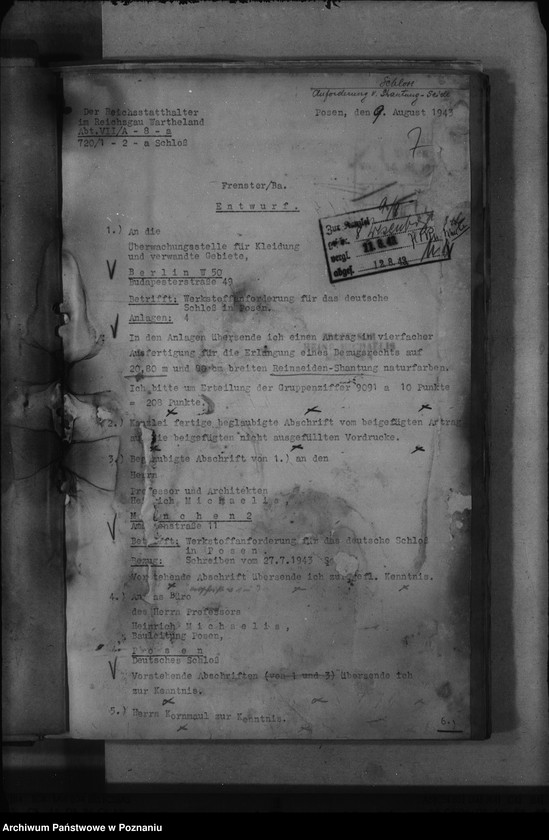 Obraz 11 z jednostki "Schloss - Umbau in Posen"